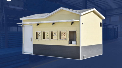 Phòng thùng rác phân loại rác thông minh.