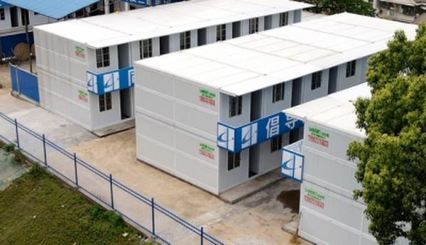 Dự án cho thuê nhà container gập dạng ở và văn phòng - hình ảnh thực tế.